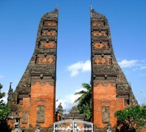 Tempel-Tor-Bali